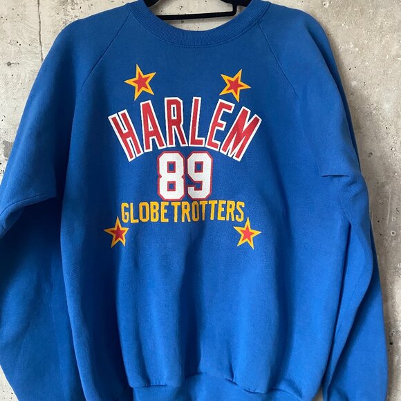 Vintage Sweatshirt 1989 Harlem Globetrotters World Tour UNISEX (Men's Medium) - Picture 1 of 5